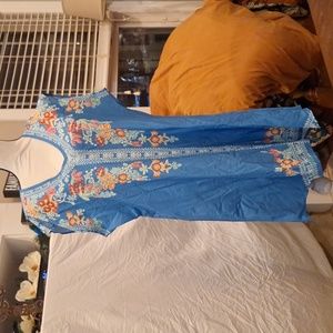 Light weight summer pull over dress